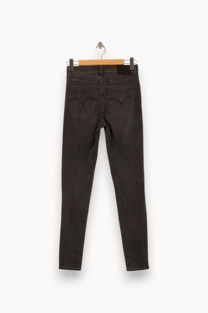 Jean Slim Gris - Taille S/36 de la marque Levi's | PARAD41899 - Vendu par Paradigme - Image 4