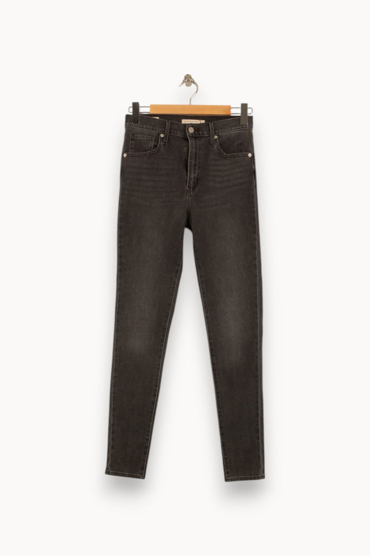 Jean Slim Gris - Taille S/36 de la marque Levi's | PARAD41899 - Vendu par Paradigme - Image 2