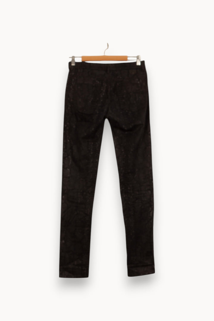 Pantalon Noir - Taille S/36 de la marque IKKS | PARAD41907 - Vendu par Paradigme - Image 4