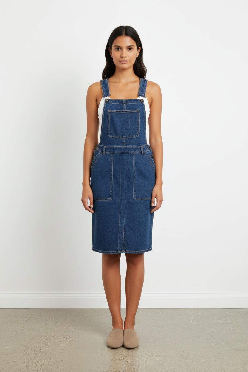 Robe Salopette Bleue - Taille S/36