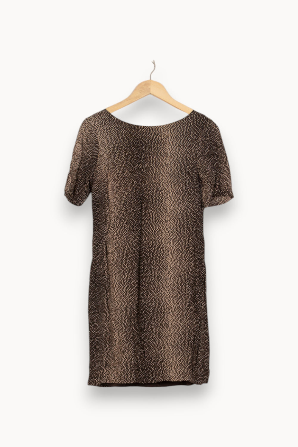 Robe Droite Noire et Beige - Taille L/40 de la marque Maison 123 | PARAD41912 - Vendu par Paradigme - Image 2