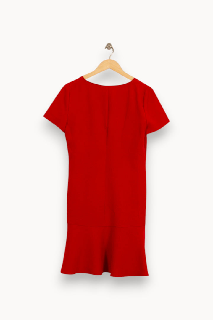 Robe Rouge - Taille L/40 de la marque Caroll | PARAD41913 - Vendu par Paradigme - Image 4