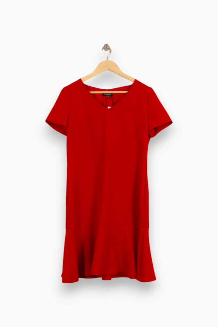 Robe Rouge - Taille L/40 de la marque Caroll | PARAD41913 - Vendu par Paradigme - Image 2