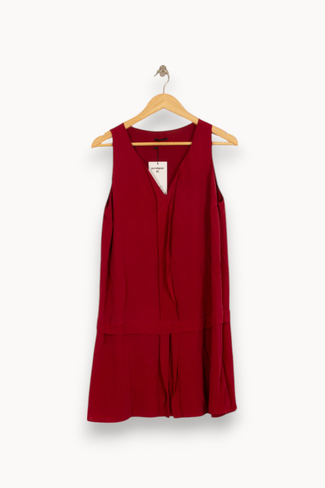 Robe Sans Manches Bordeaux - Taille L/40 de la marque IKKS | PARAD41915 - Vendu par Paradigme - Image 2