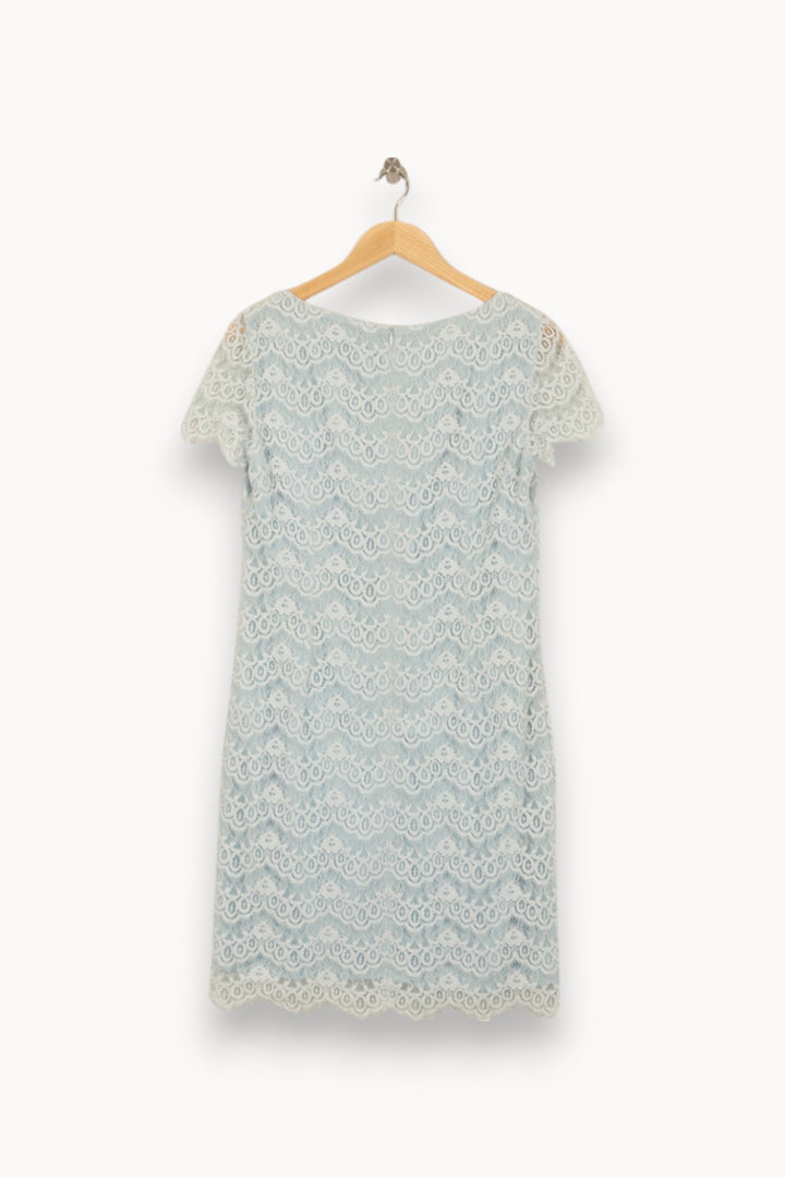 Robe Dentelle Bleue - Taille L/40