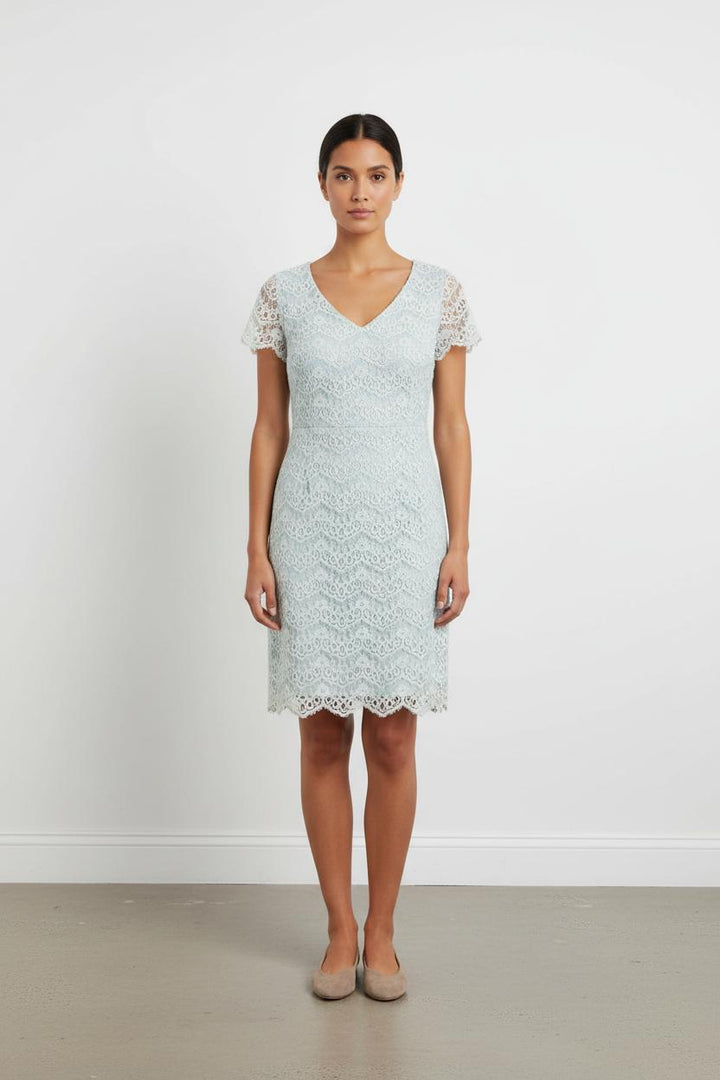 Robe Dentelle Bleue - Taille L/40