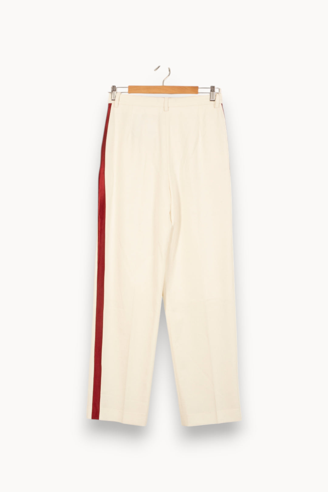 Pantalon Blanc et Rouge - Taille S/36 de la marque Maje | PARAD41919 - Vendu par Paradigme - Image 4