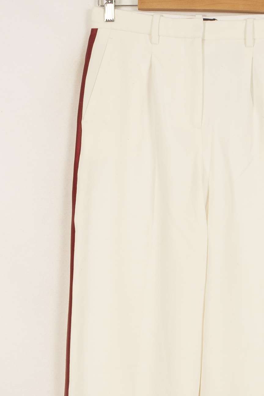Pantalon Blanc et Rouge - Taille S/36 de la marque Maje | PARAD41919 - Vendu par Paradigme - Image 3