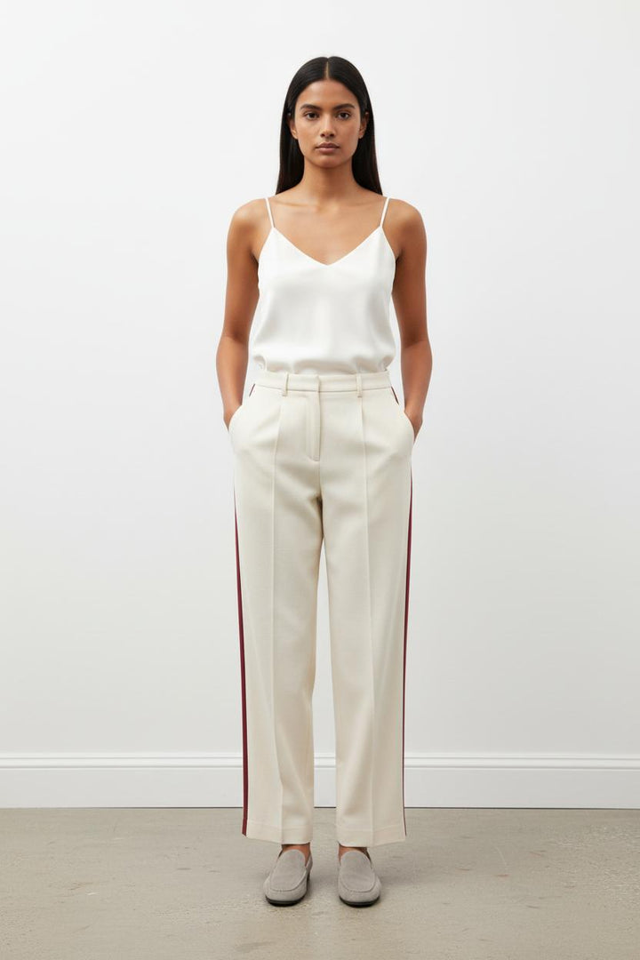Pantalon Blanc et Rouge - Taille S/36