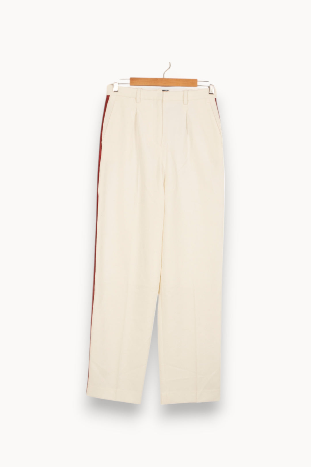 Pantalon Blanc et Rouge - Taille S/36 de la marque Maje | PARAD41919 - Vendu par Paradigme - Image 2