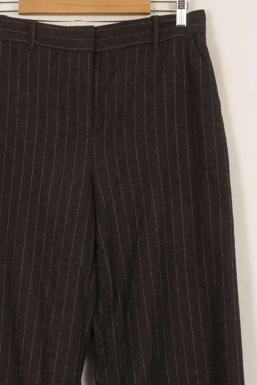 Pantalon À Rayures Gris - Taille XL/42 de la marque Caroll | PARAD41923 - Vendu par Paradigme - Image 3