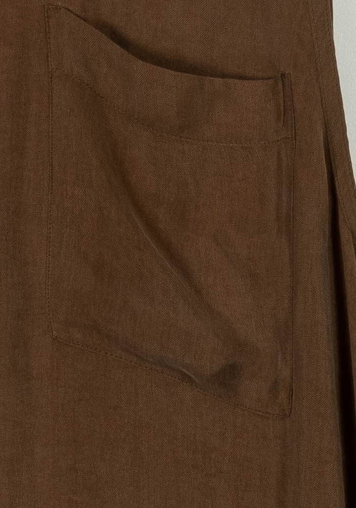 Débardeur marron - Taille S/36 de la marque American Vintage | PARAD41951 - Vendu par Paradigme - Image 3