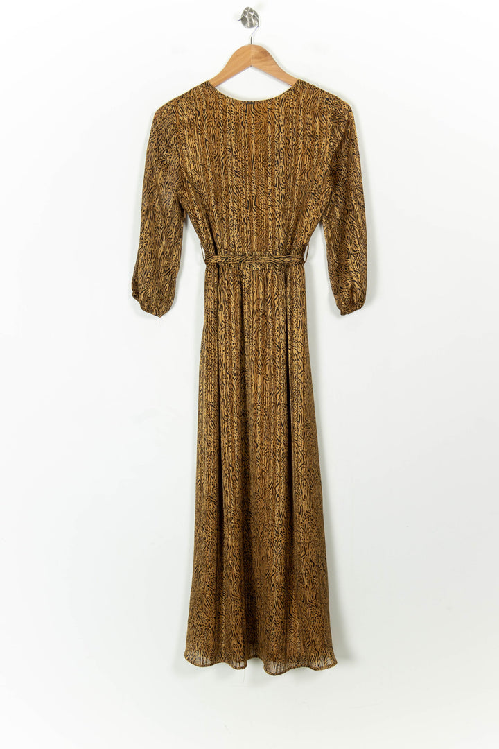 Robe longue dorée - Taille XS/34 de la marque IKKS | PARAD41979 - Vendu par Paradigme - Image 4