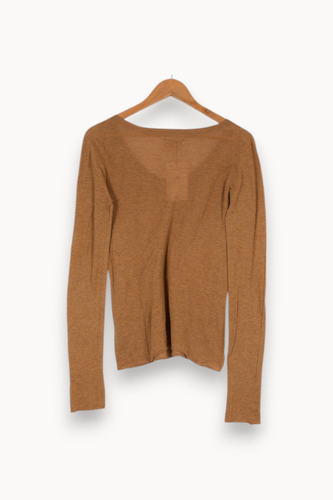 Pull marron - Taille M/38 de la marque American Vintage | PARAD42000 - Vendu par Paradigme - Image 3