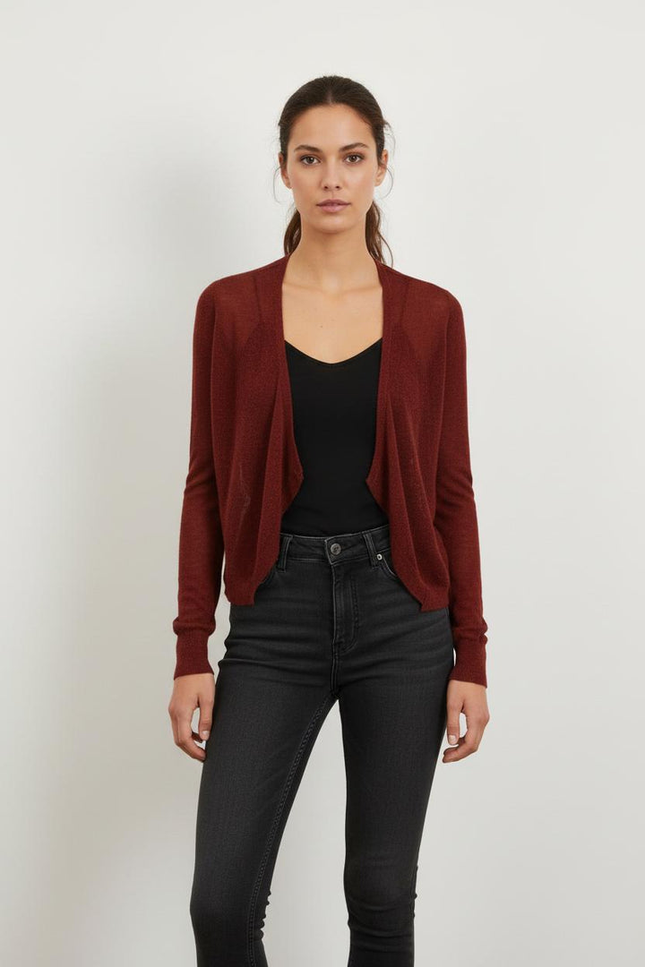 Gilet bordeaux - Taille M/38