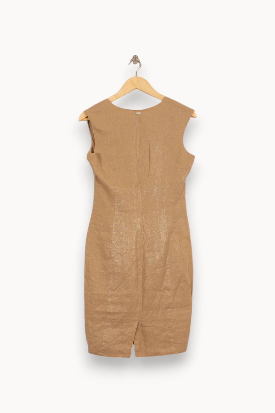 Robe Courte Beige - Taille M/38 de la marque IKKS | PARAD42010 - Vendu par Paradigme - Image 4