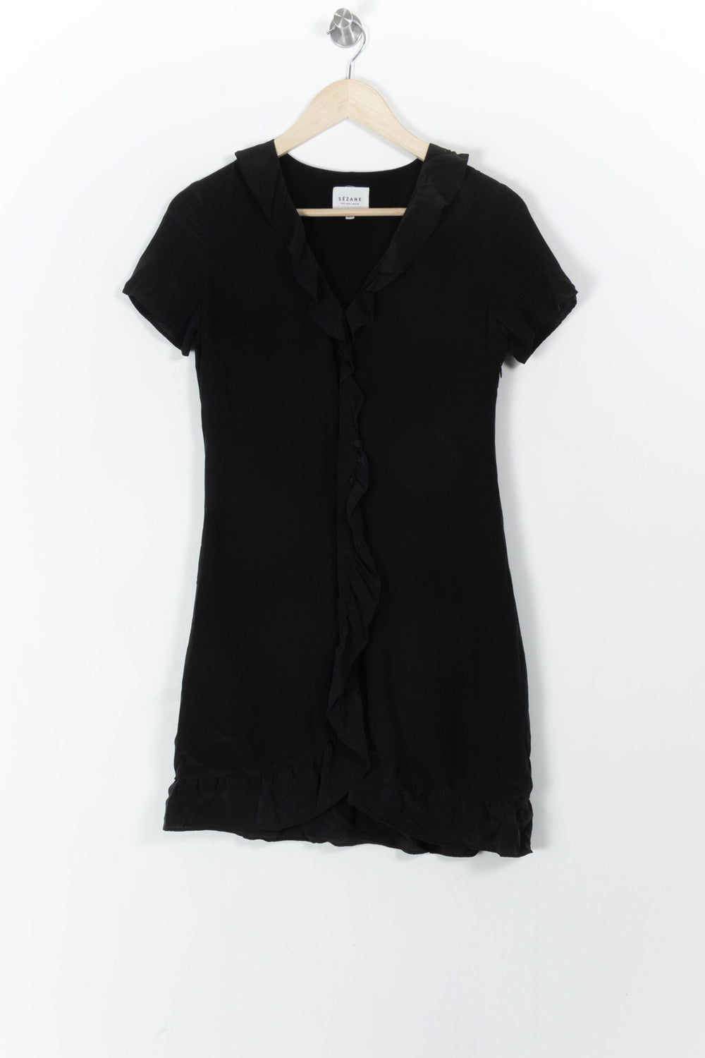 Robe noire - Taille XS/34 de la marque Sézane | PARAD42011 - Vendu par Paradigme - Image 2