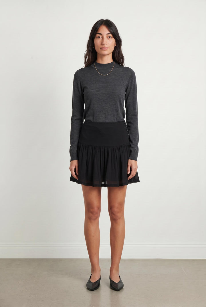 Jupe noire - Taille M/38 de la marque Vanessa Bruno - Athé | PARAD42021 - Vendu par Paradigme - Image 1