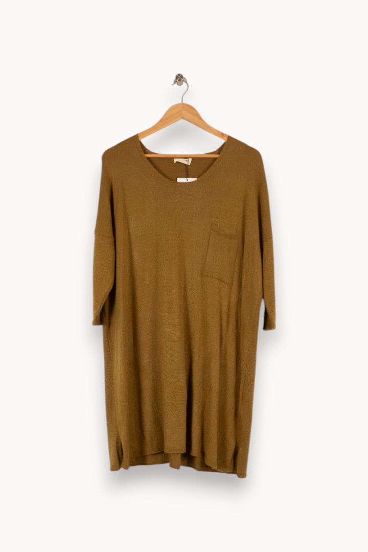 Pull vert - Taille S/36 de la marque American Vintage | PARAD42033 - Vendu par Paradigme - Image 1