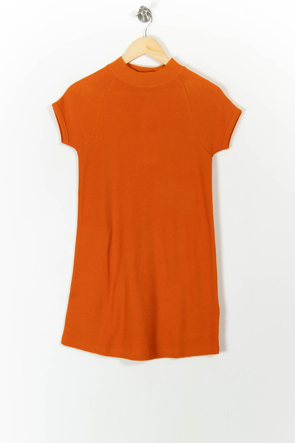 Robe orange en maille - Taille S/36 de la marque American Vintage | PARAD42039 - Vendu par Paradigme - Image 2