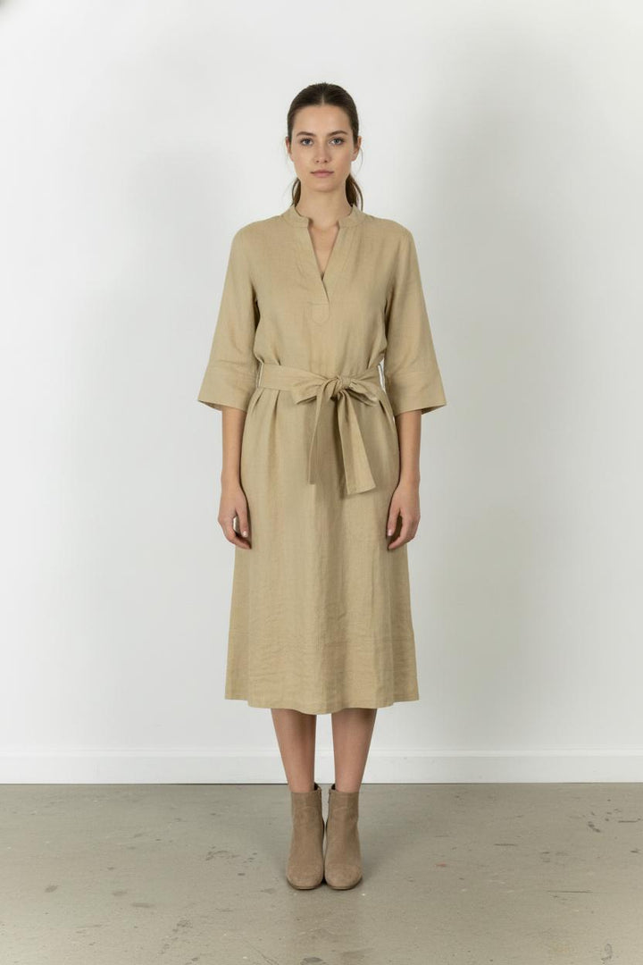 Robe beige - Taille S/36 de la marque Vanessa Bruno | PARAD42049 - Vendu par Paradigme - Image 1
