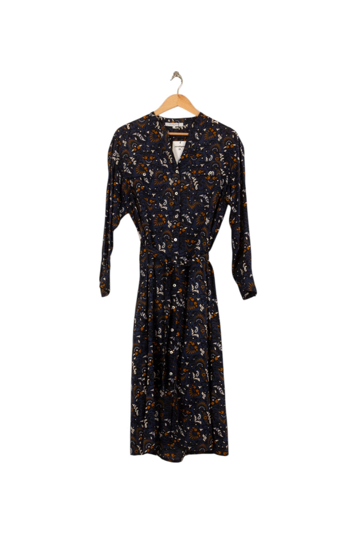 Robe Longue Bleu et Jaune - Taille XL/42 de la marque Gerard Darel | PARAD42058 - Vendu par Paradigme - Image 2