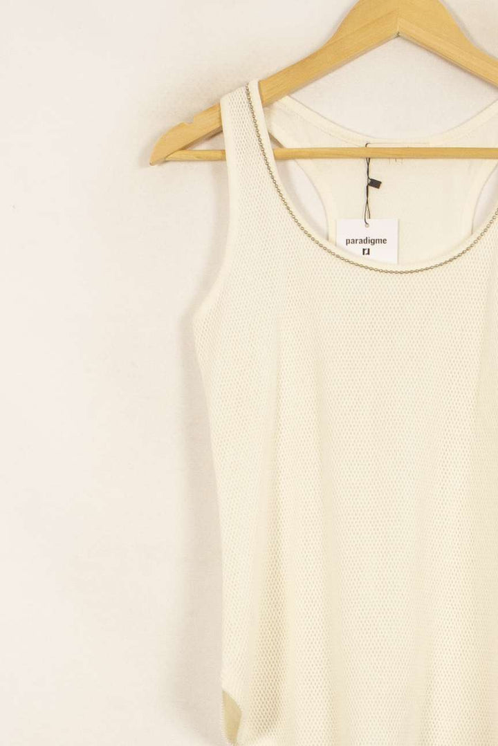 Débardeur Blanc - Taille S/36 de la marque Maje | PARAD42066 - Vendu par Paradigme - Image 3
