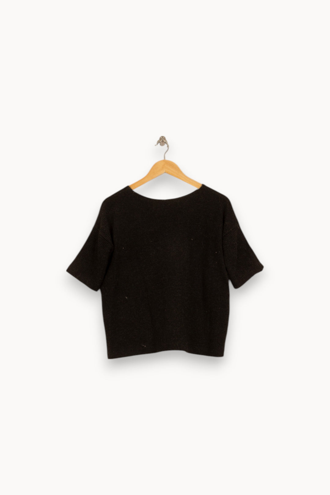 Pull Noir - Taille S/36 de la marque ba&sh | PARAD42068 - Vendu par Paradigme - Image 4