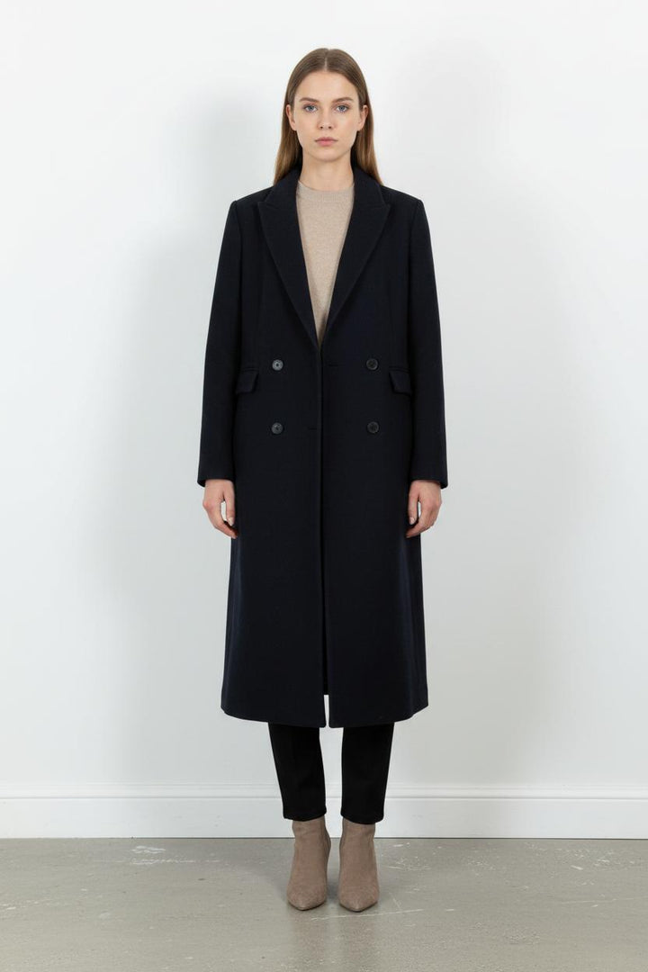 Manteau Bleu - Taille M/38 de la marque Sandro | PARAD42072 - Vendu par Paradigme - Image 1