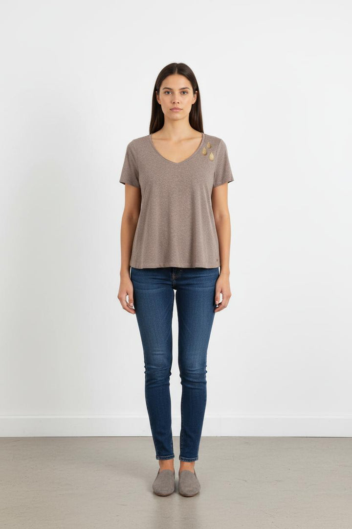 Tee-shirt Gris - Taille S/36
