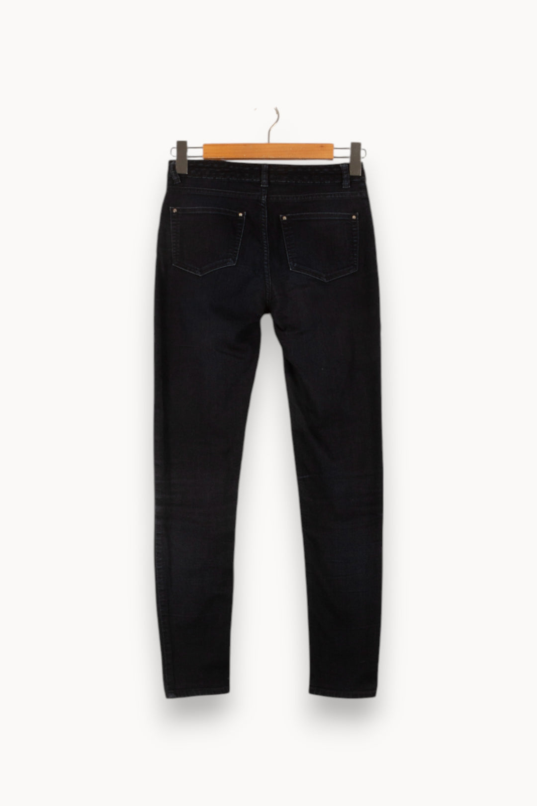 Jean Slim Bleu Foncé - Taille S/36 de la marque Claudie Pierlot | PARAD42078 - Vendu par Paradigme - Image 4