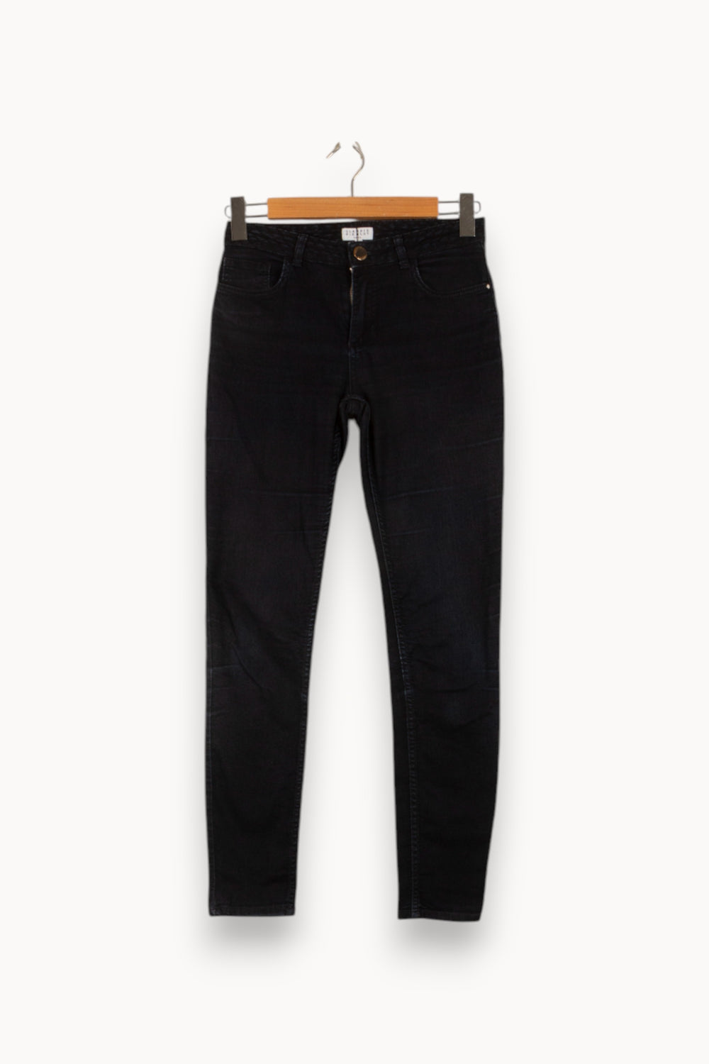 Jean Slim Bleu Foncé - Taille S/36 de la marque Claudie Pierlot | PARAD42078 - Vendu par Paradigme - Image 2