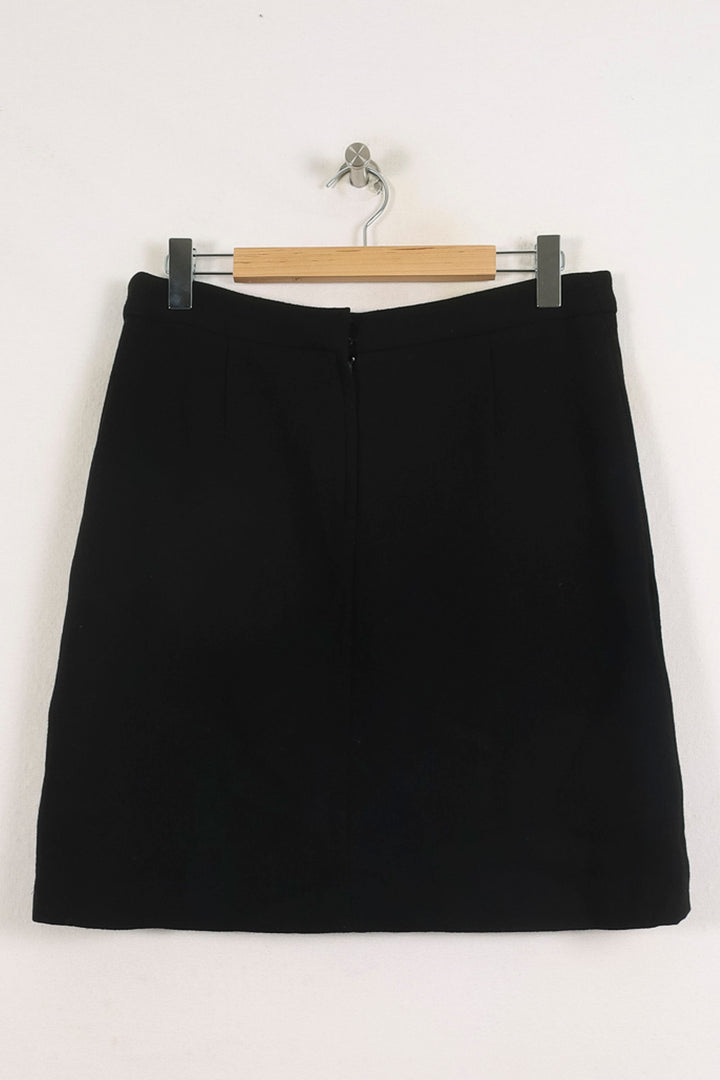 Jupe Trapèze Noire - Taille XXL/44 de la marque Gerard Darel | PARAD42086 - Vendu par Paradigme - Image 4