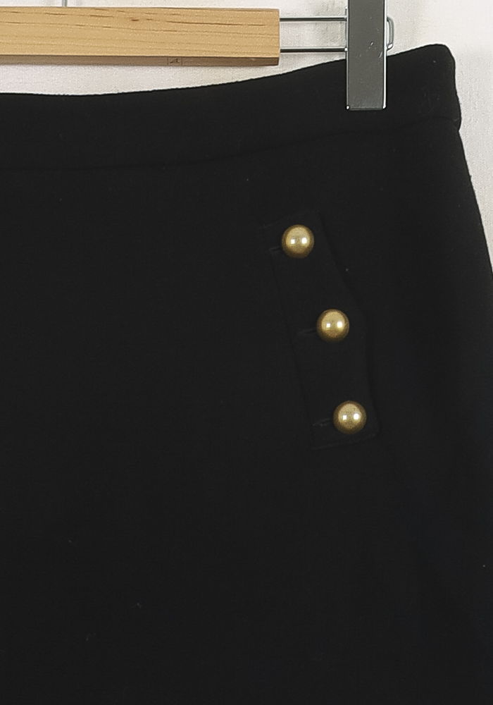 Jupe Trapèze Noire - Taille XXL/44 de la marque Gerard Darel | PARAD42086 - Vendu par Paradigme - Image 3