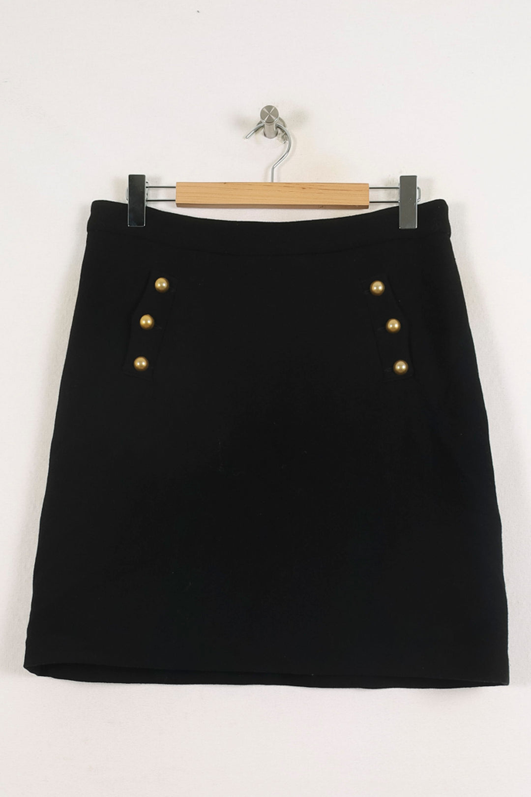 Jupe Trapèze Noire - Taille XXL/44 de la marque Gerard Darel | PARAD42086 - Vendu par Paradigme - Image 2