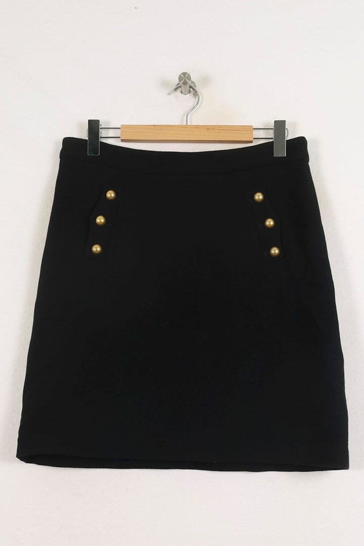 Jupe Trapèze Noire - Taille XXL/44 de la marque Gerard Darel | PARAD42086 - Vendu par Paradigme - Image 2