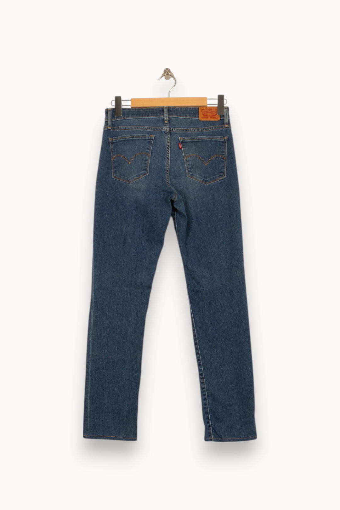 Jean Slim Bleu - Taille M/38 de la marque Levi's | PARAD42094 - Vendu par Paradigme - Image 4