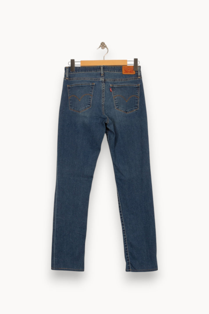 Jean Slim Bleu - Taille M/38 de la marque Levi's | PARAD42094 - Vendu par Paradigme - Image 4