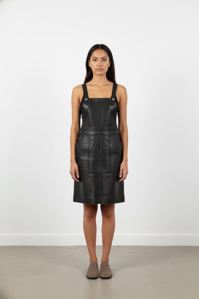 Jupe Salopette Noire - Taille M/38