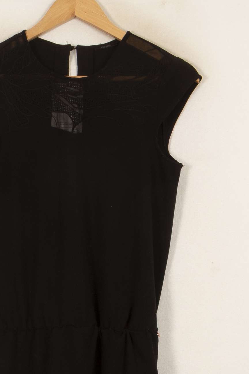 Robe Courte Noire - Taille XS/34 de la marque IKKS | PARAD42102 - Vendu par Paradigme - Image 7