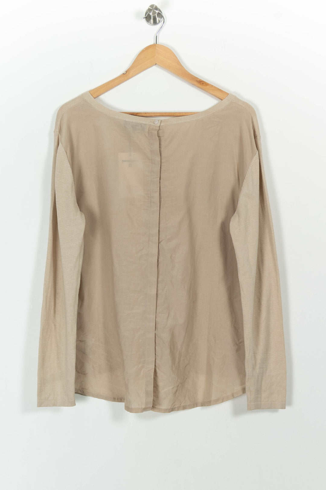 Blouse Beige - Taille L/40 de la marque Caroll | PARAD42105 - Vendu par Paradigme - Image 4