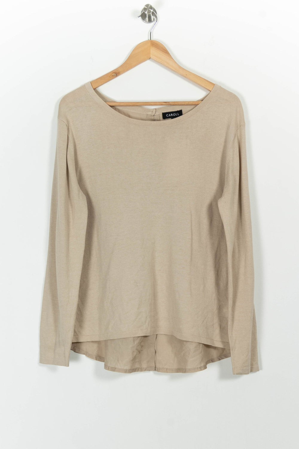 Blouse Beige - Taille L/40 de la marque Caroll | PARAD42105 - Vendu par Paradigme - Image 2