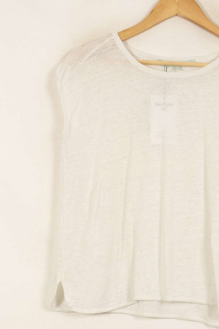Tee-shirt Blanc - Taille L/40 de la marque La Fée Maraboutée | PARAD42106 - Vendu par Paradigme - Image 3
