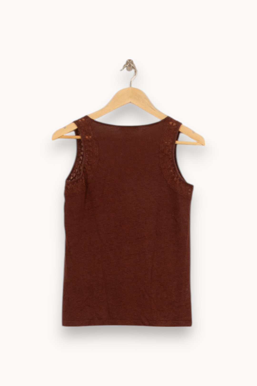 Débardeur Marron - Taille S/36 de la marque ZAPA | PARAD42114 - Vendu par Paradigme - Image 4