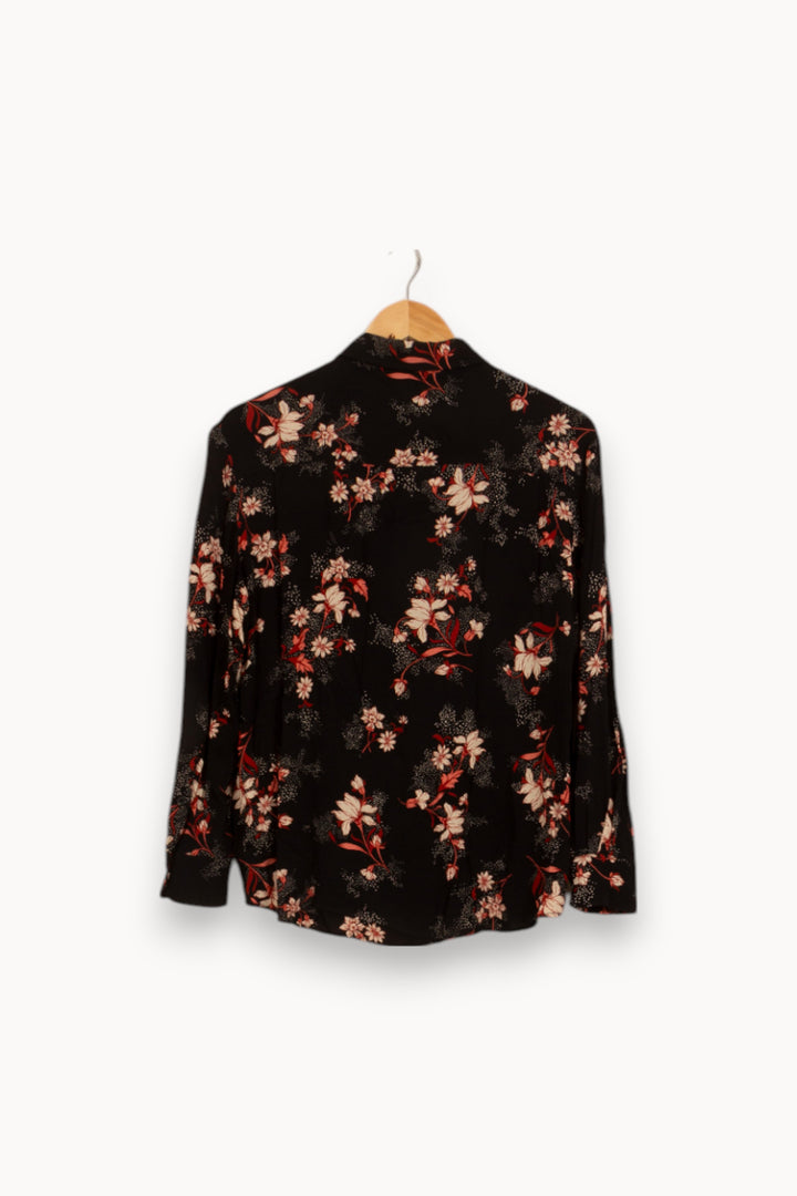 Blouse Noire et Rouge - Taille S/36 de la marque ZAPA | PARAD42117 - Vendu par Paradigme - Image 4