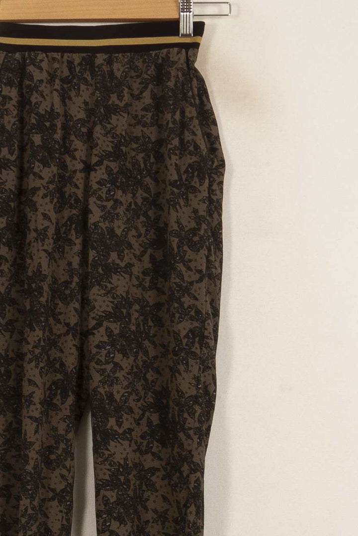 Pantalon Marron et Noir - Taille XS/34 de la marque IKKS | PARAD42130 - Vendu par Paradigme - Image 3