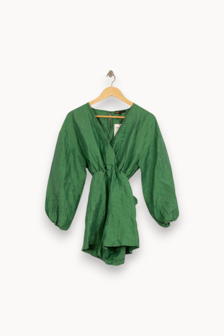 Combishort Verte - Taille XS/34 de la marque Maje | PARAD42134 - Vendu par Paradigme - Image 2