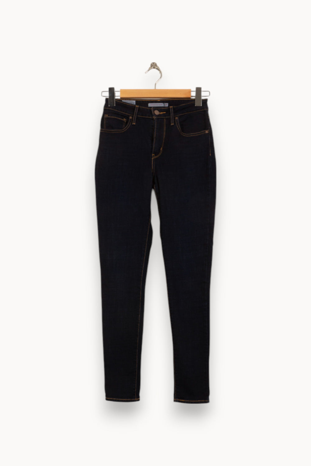 Jean Skinny Bleu - Taille XS/34 de la marque Levi's | PARAD42136 - Vendu par Paradigme - Image 2