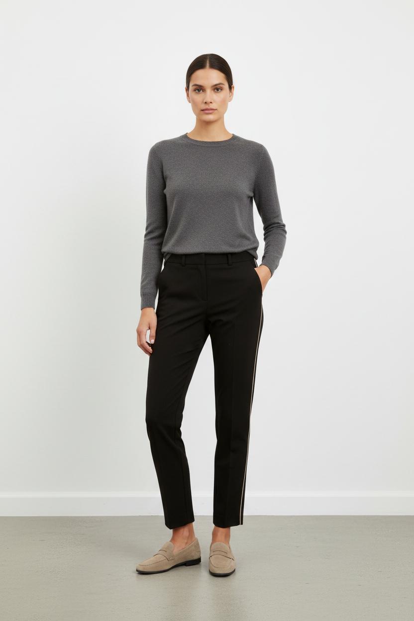 Pantalon Noir et Blanc - Taille XS/34