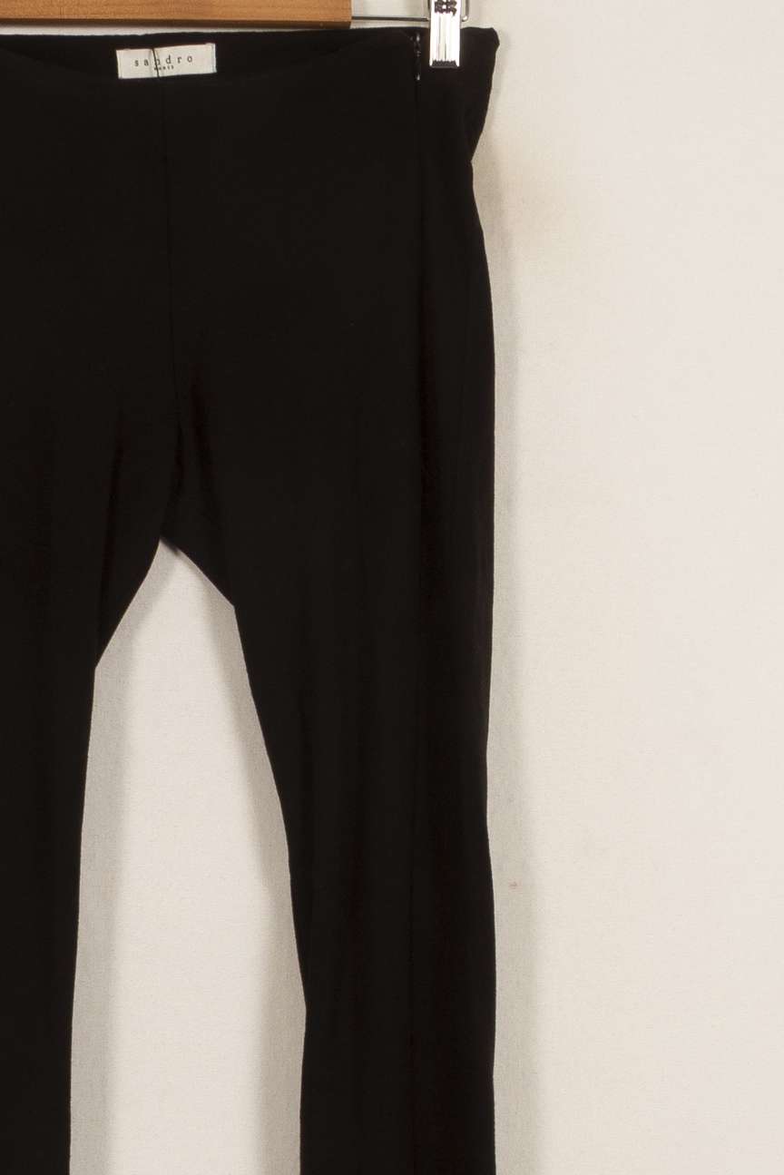 Legging Noir - Taille S/36 de la marque Sandro | PARAD42140 - Vendu par Paradigme - Image 3